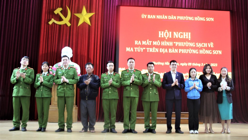 Ra mắt ban chỉ đạo mô hình “Dân vận khéo” và mô hình “Phường sạch về ma túy”