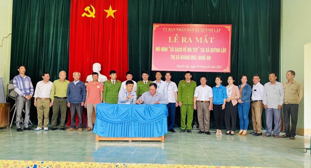 Xã Quỳnh Lập, một trong những phường sớm ra mắt mô hình 
