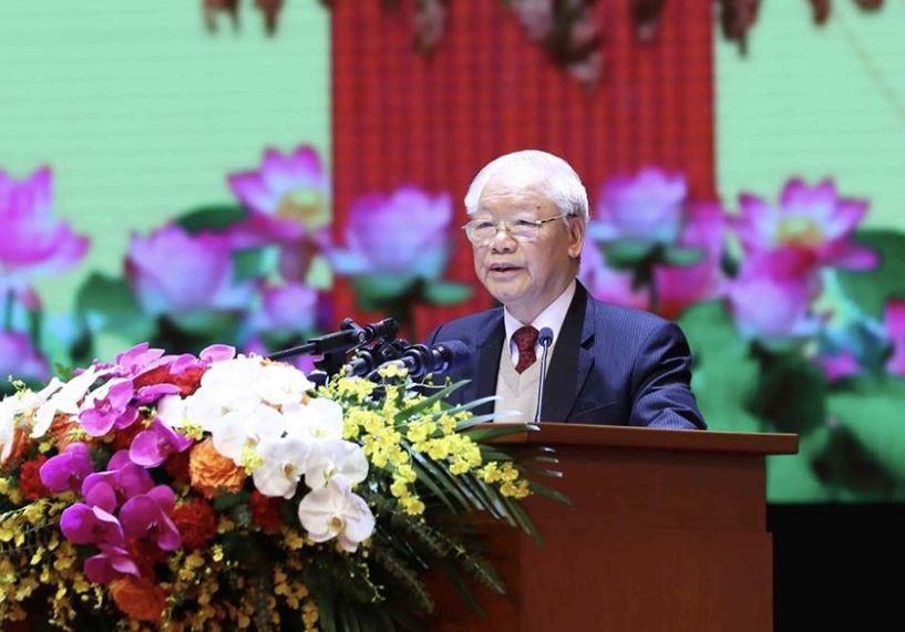 Toàn văn phát biểu của Tổng Bí thư Nguyễn Phú Trọng tại Lễ kỷ niệm 75 năm Công an nhân dân học tập, thực hiện Sáu điều Bác Hồ dạy