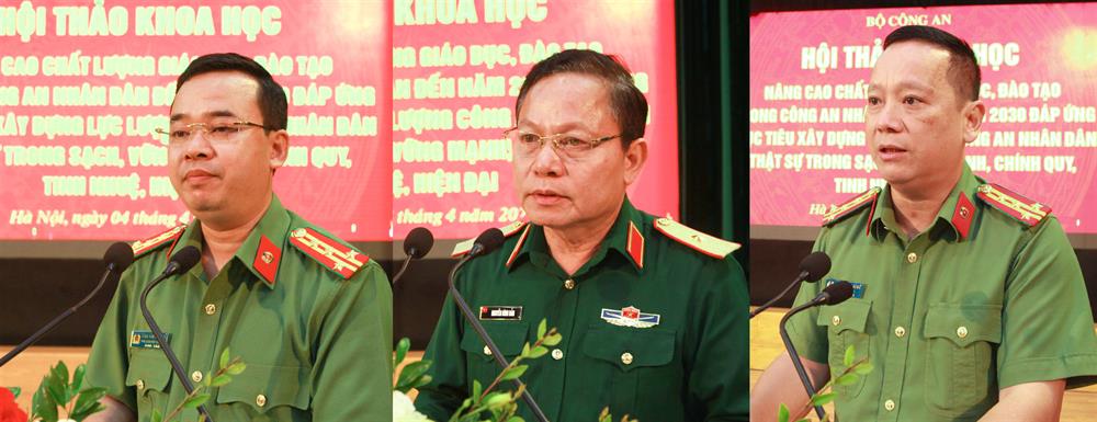 Các đại biểu tham luận tại Hội thảo.