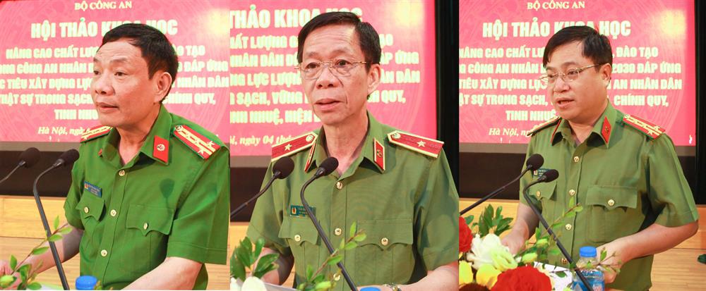 Các đại biểu tham luận tại Hội thảo.