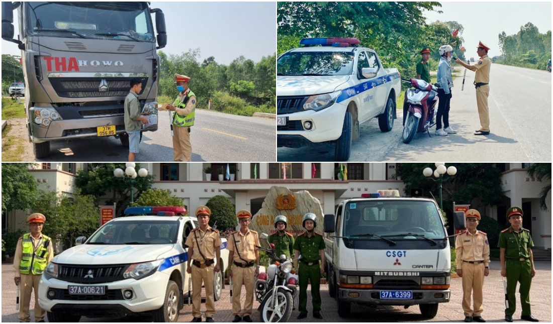 Tăng cường công tác bảo đảm trật tự an toàn giao thông trên địa bàn Nghệ An