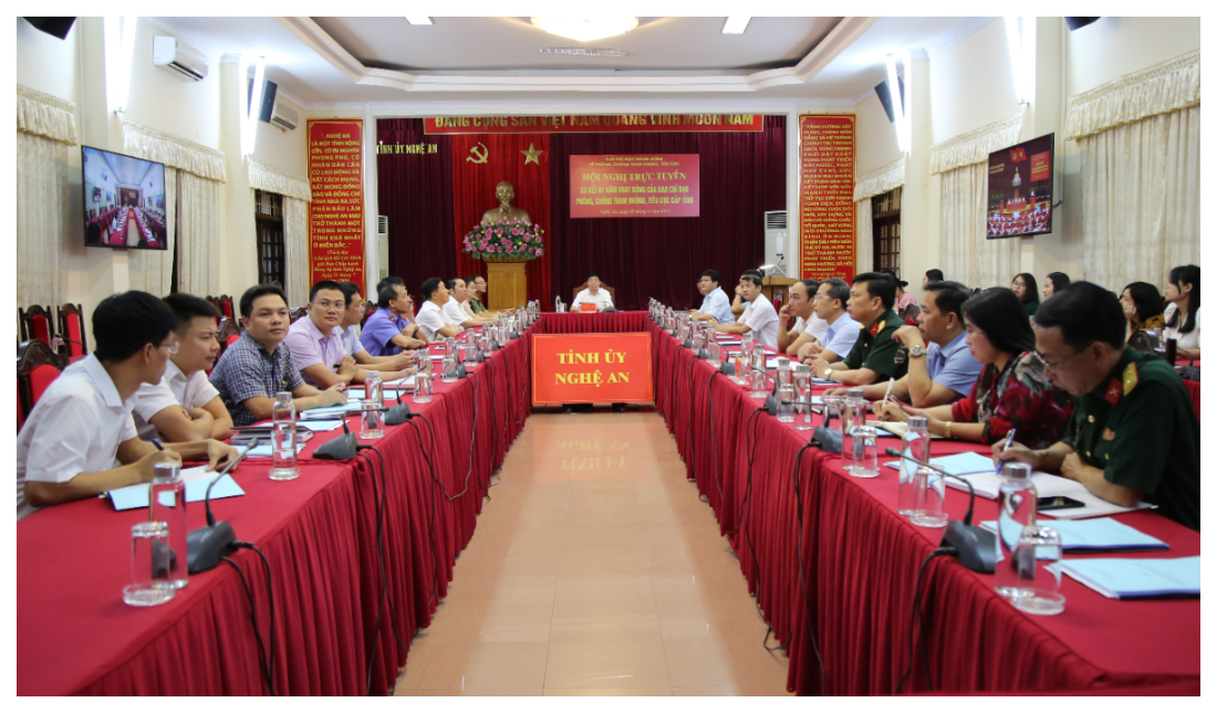 Sơ kết 01 năm hoạt động của Ban Chỉ đạo phòng, chống tham nhũng, tiêu cực tỉnh, thành phố trực thuộc Trung ương