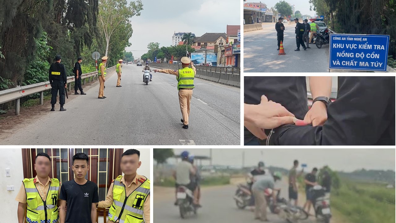 Lực lượng CSGT Công an Nghệ An triển khai hiệu quả Tháng hành động phòng, chống ma túy