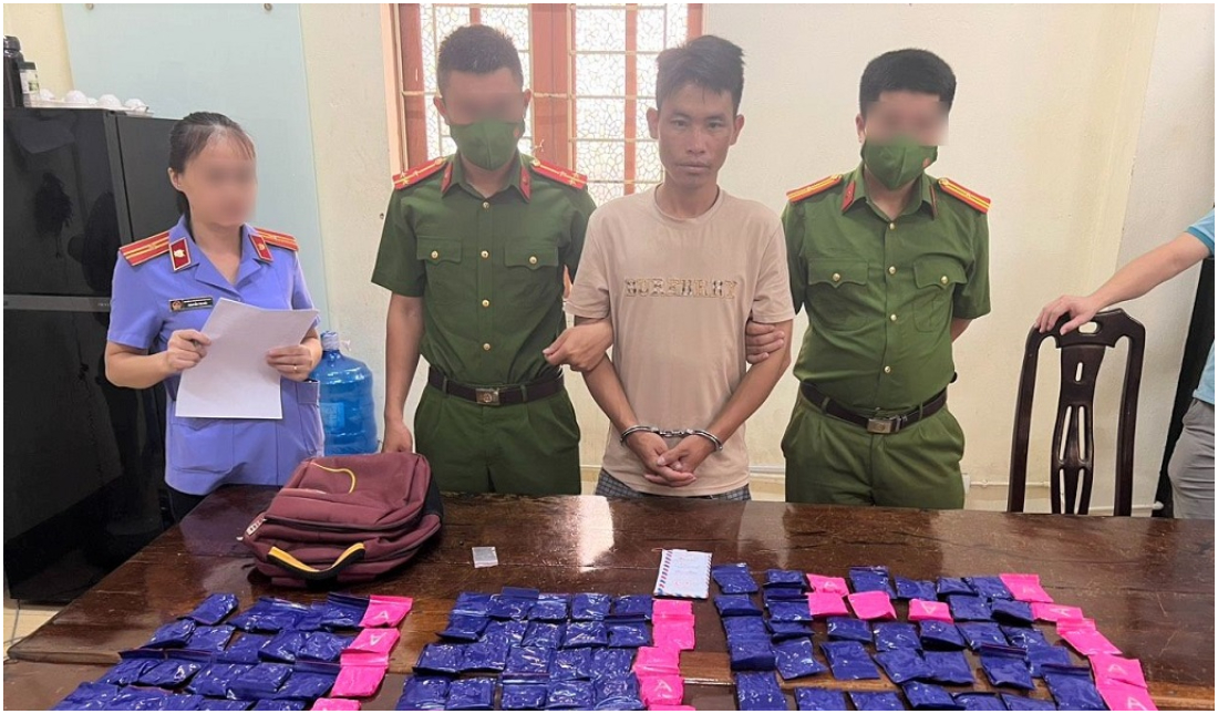 Phá chuyên án, bắt đối tượng mua bán trái phép 24.000 viên hồng phiến