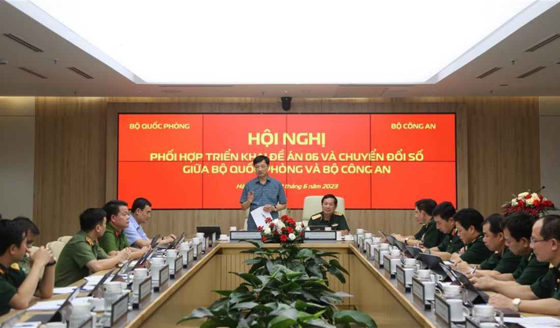 Phối hợp triển khai Đề án 06 và chuyển đổi số giữa Bộ Quốc phòng và Bộ Công an