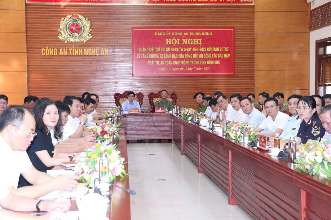 Toàn cảnh Hội nghị tại điểm cầu tỉnh Nghệ An