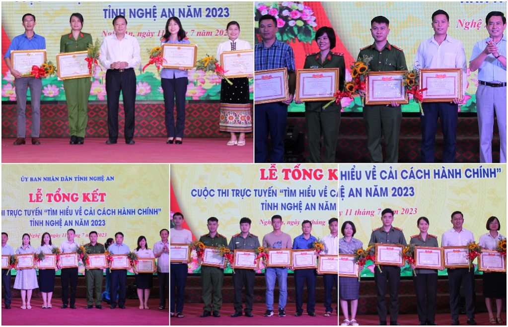 Công an Nghệ An có 12 cá nhân đạt giải Nhất, Nhì, Ba trong 04 tuần thi