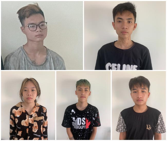 Các đối tượng trong chuyên án bị bắt giữ