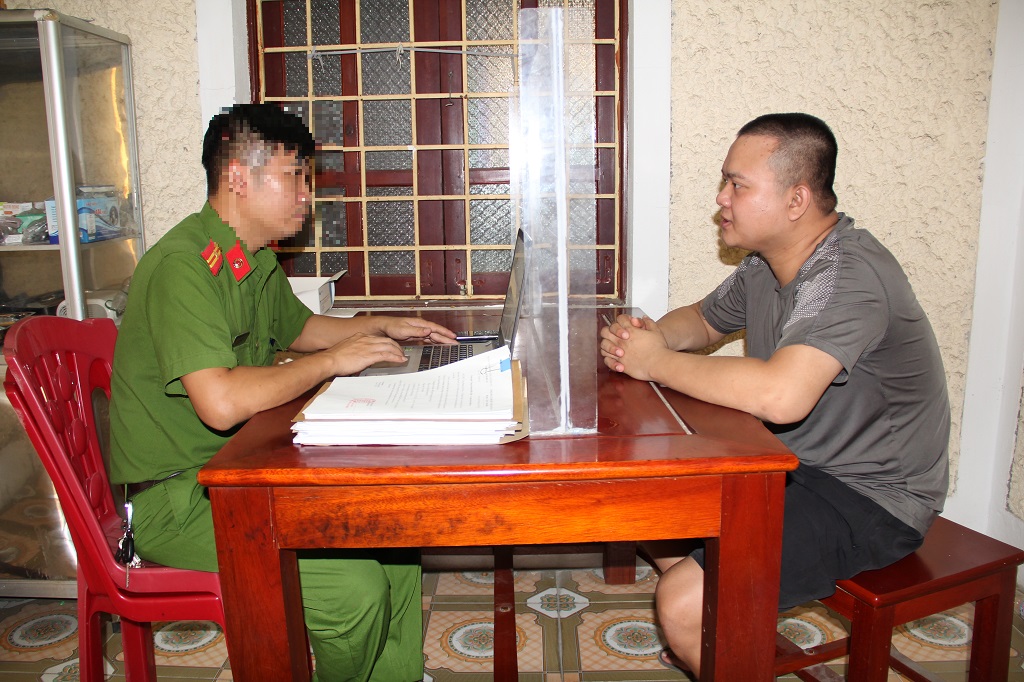 Cơ quan Công an làm việc với Thồng Vũ Minh  