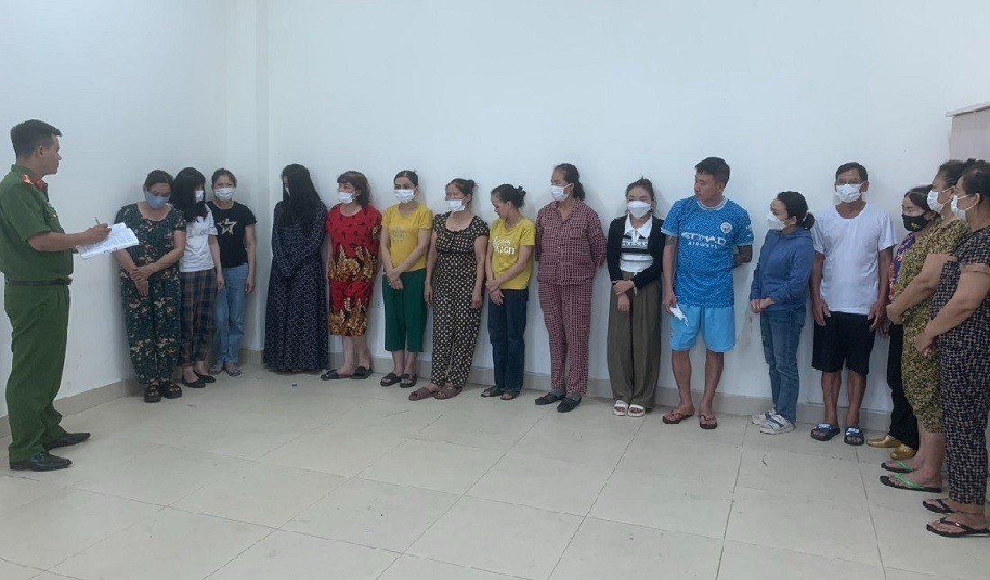Triệt xóa đường dây đánh bạc quy mô lớn dưới hình thức ghi lô, đề