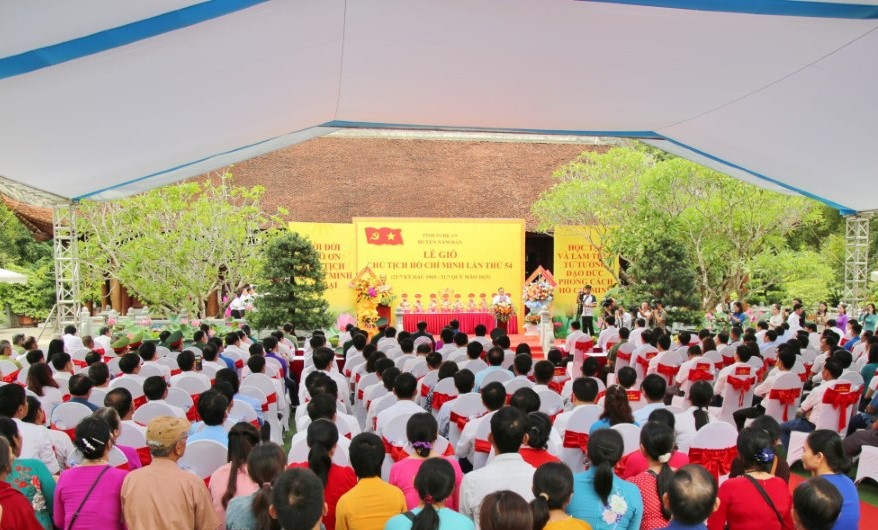 Trang trọng Lễ giỗ Chủ tịch Hồ Chí Minh lần thứ 54
