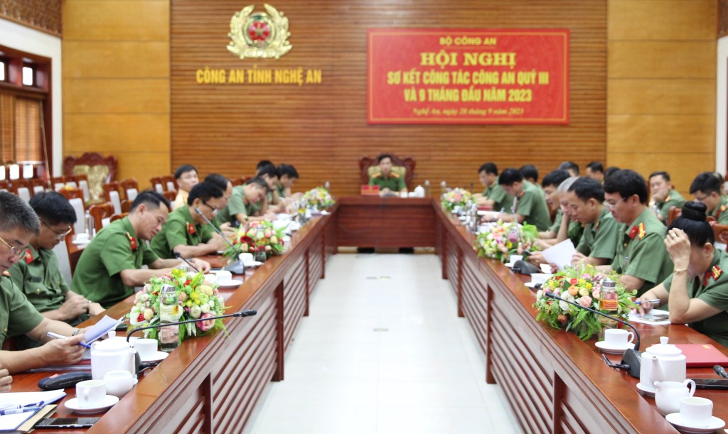 Bộ Công an sơ kết công tác quý III và 9 tháng đầu năm 2023