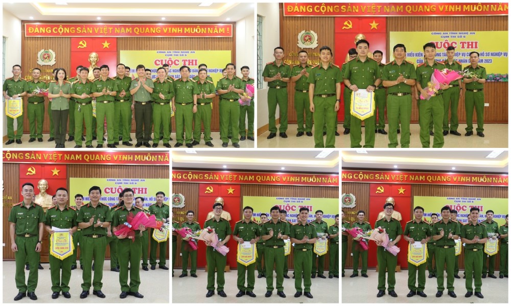 Trao giải cho các đội thi·