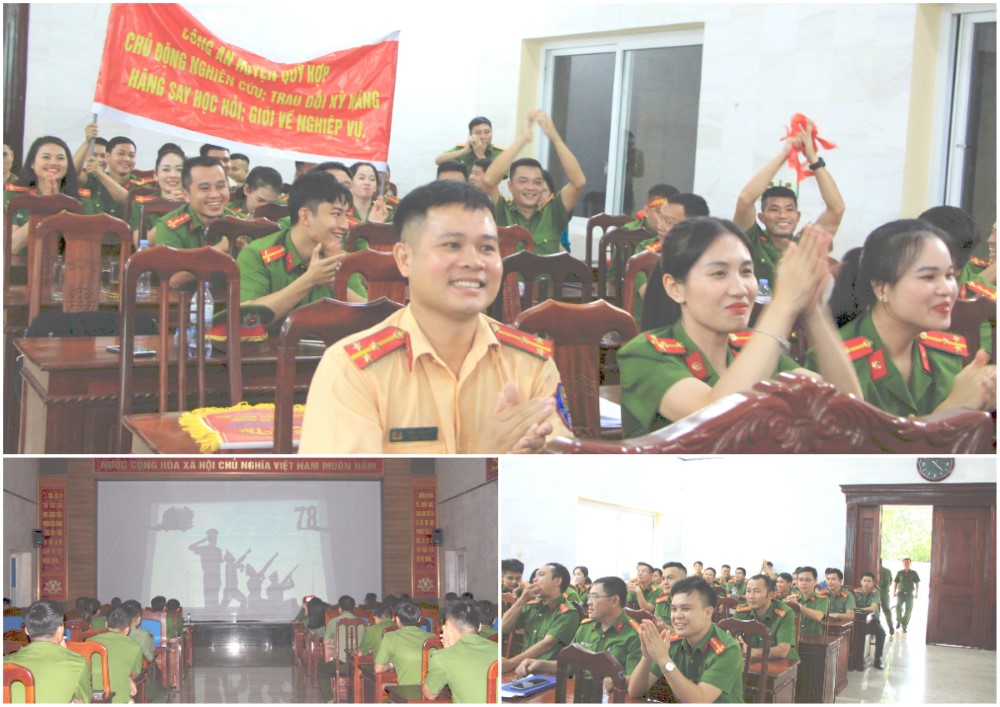  CBCS tham gia cổ vũ