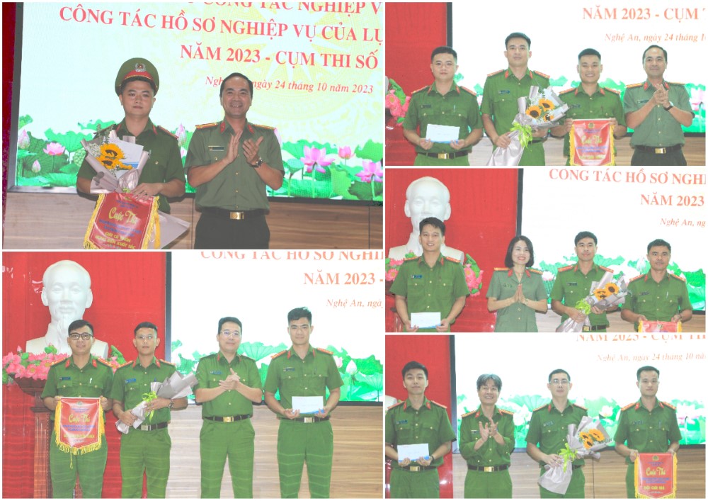Trao thưởng tập thể và cá nhân có thành tích xuất sắc trong cuộc thi