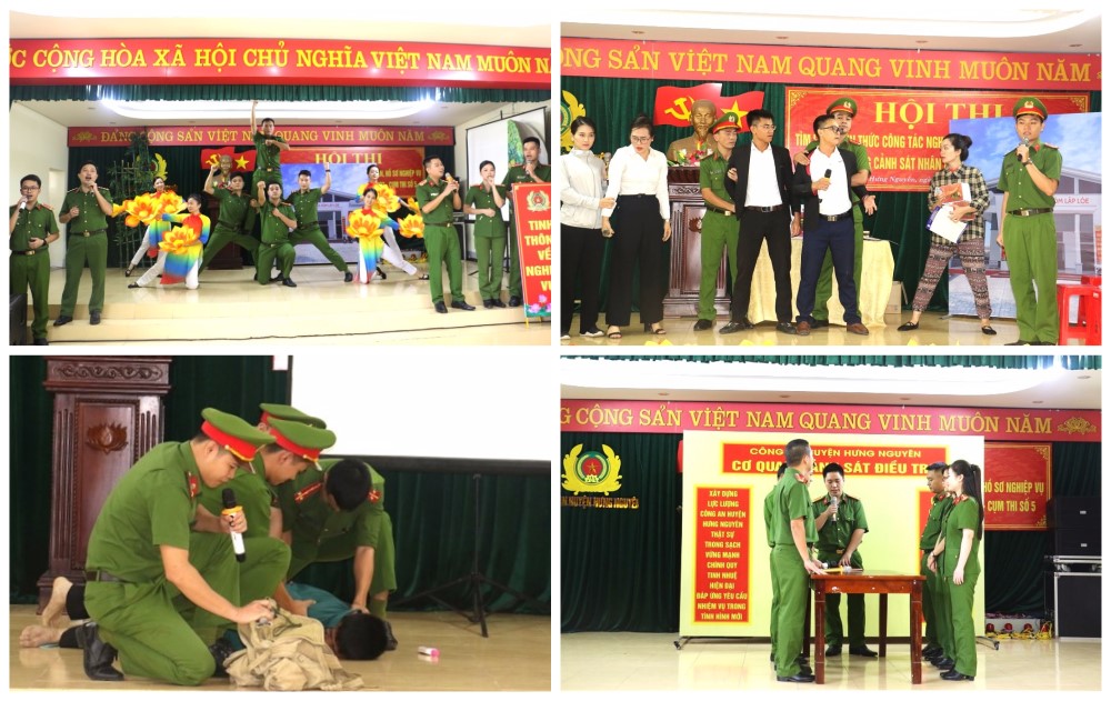 Sôi nổi cuộc thi tìm hiểu kiến thức nghiệp vụ cơ bản của lực lượng Cảnh sát nhân dân