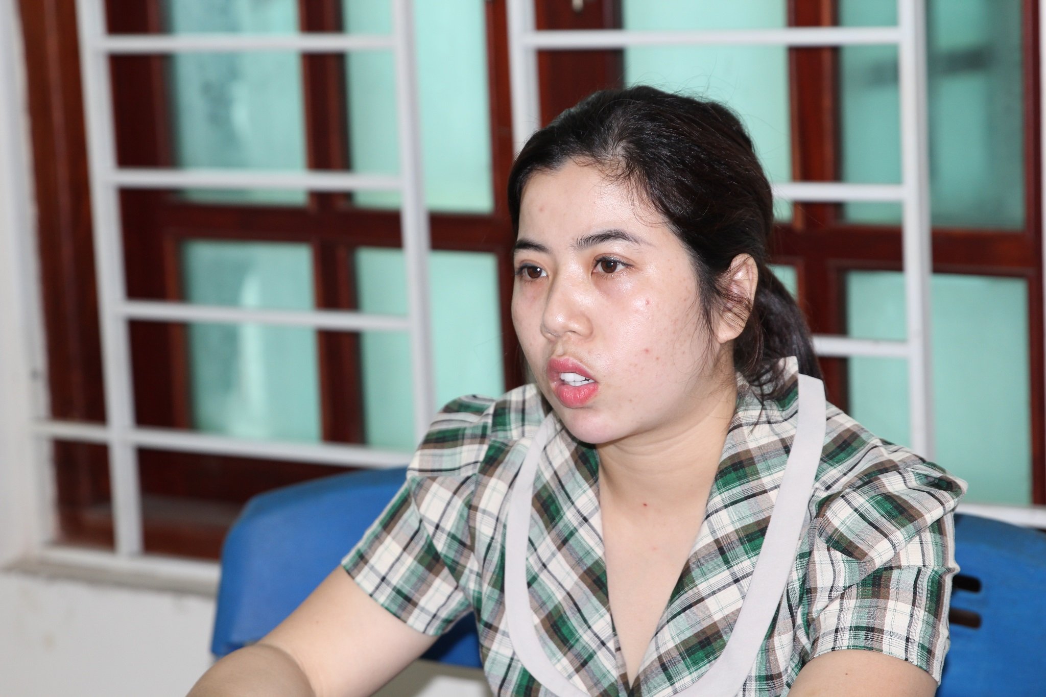 Cơ quan Công an làm việc với Võ Thị Tuyết