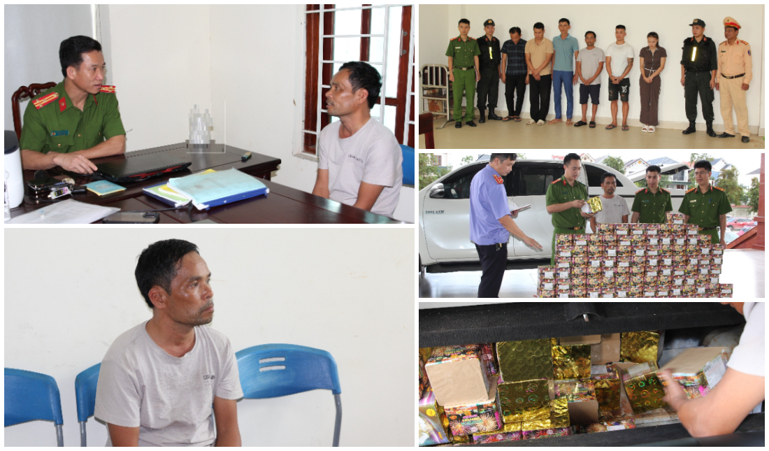 Phá thành công chuyên án, thu giữ gần 04 tạ pháo nổ