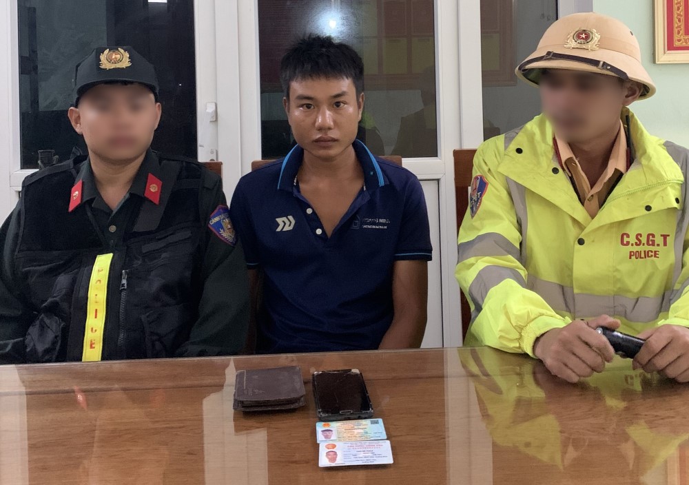 Bắt giữ đối tượng gây án ở tỉnh Thái Bình rồi lên xe khách bỏ trốn