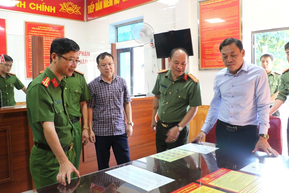 Nghệ An: Nhân rộng mô hình Công an phường điển hình, kiểu mẫu