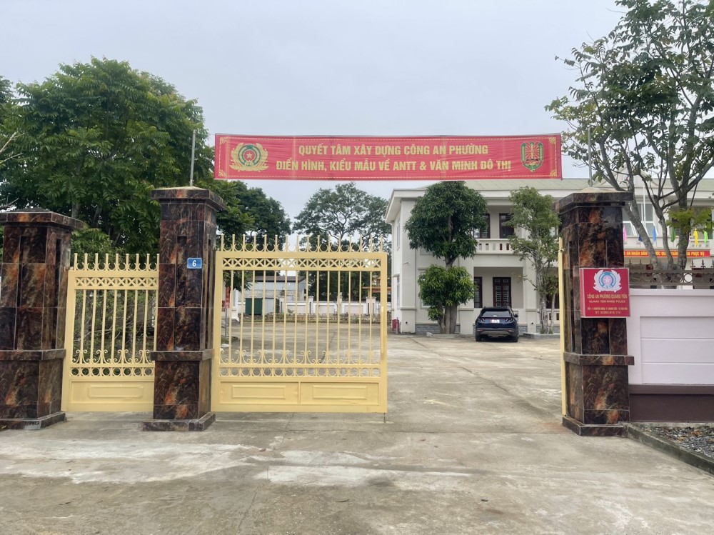 Công an phường Quang Tiến, thị xã Thái Hoà luôn lấy sự hài lòng của Nhân dân làm thước đo phục vụ, quyết tâm xây dựng Công an phường điển hình, kiểu mẫu về ANTT và văn minh đô thị.
