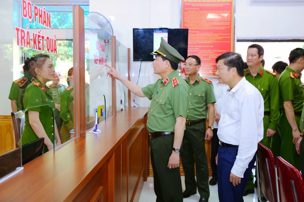 Công an Nghệ An: 8 năm liên tiếp đứng đầu về chỉ số cải cách hành chính