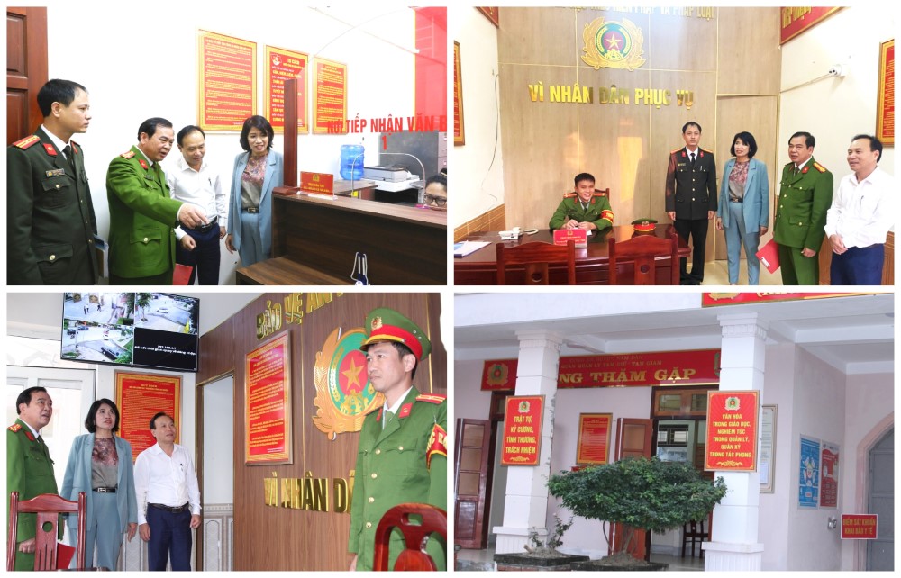 Công an Nam Đàn: Ra mắt 6 mô hình kiểu mẫu trong công tác cải cách hành chính