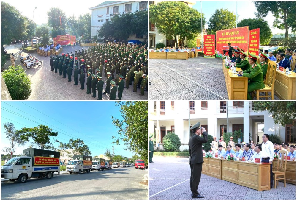 Tại Công an huyện Nghi Lộc