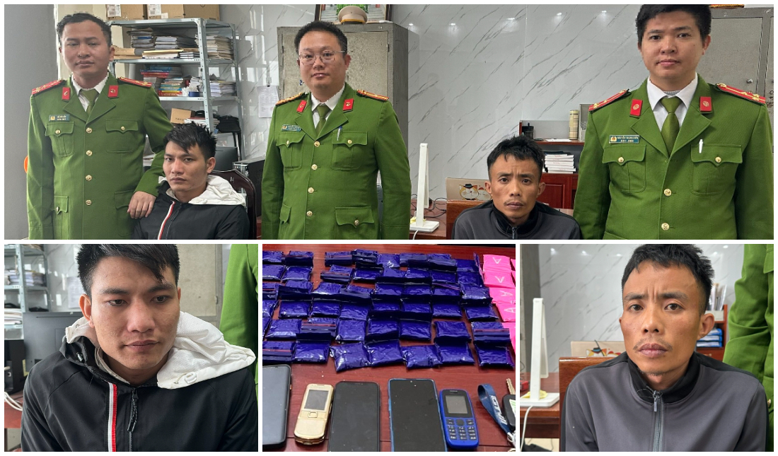 Công an Nghệ An triệt xóa đường dây vận chuyển ma túy số lượng lớn từ nước ngoài về Việt Nam