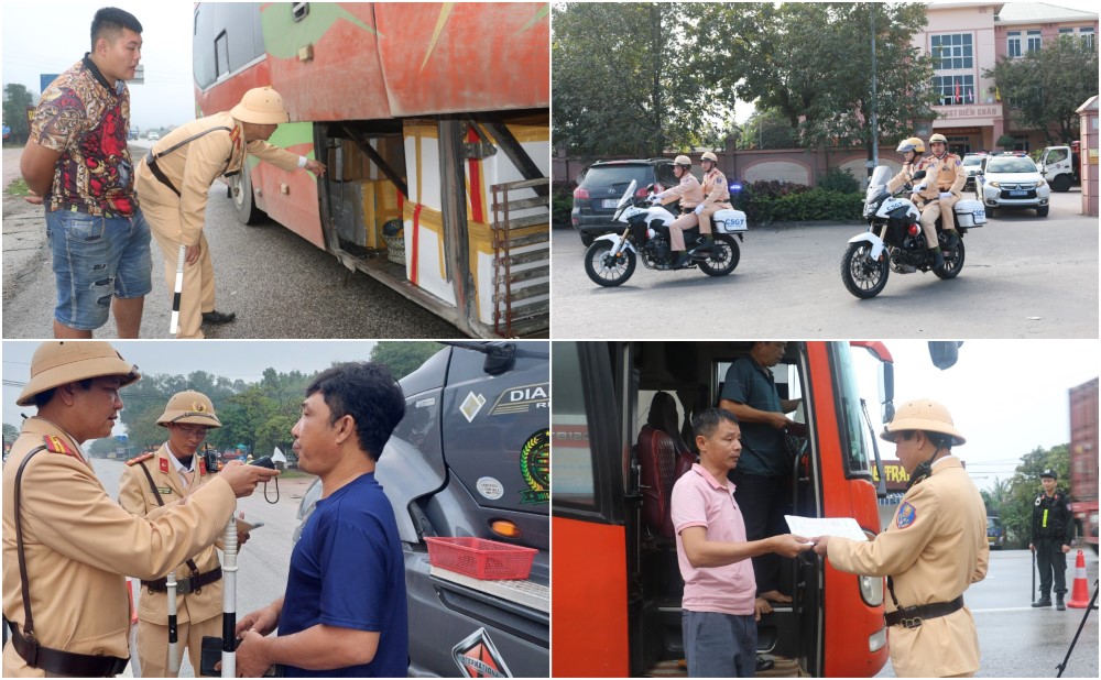 Công an Nghệ An: Tăng cường bảo đảm trật tự an toàn giao thông trước, trong và sau Tết Nguyên đán