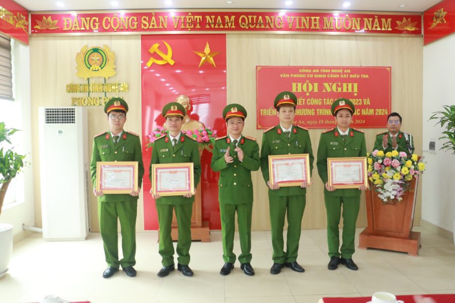 Văn phòng Cơ quan Cảnh sát điều tra triển khai công tác năm 2024
