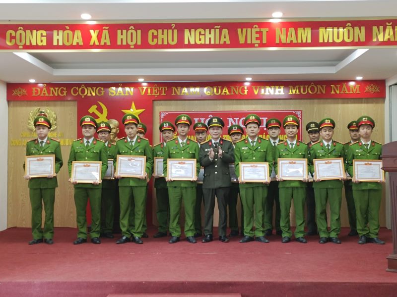 Công an huyện Thanh Chương triển khai chương trình công tác năm 2024