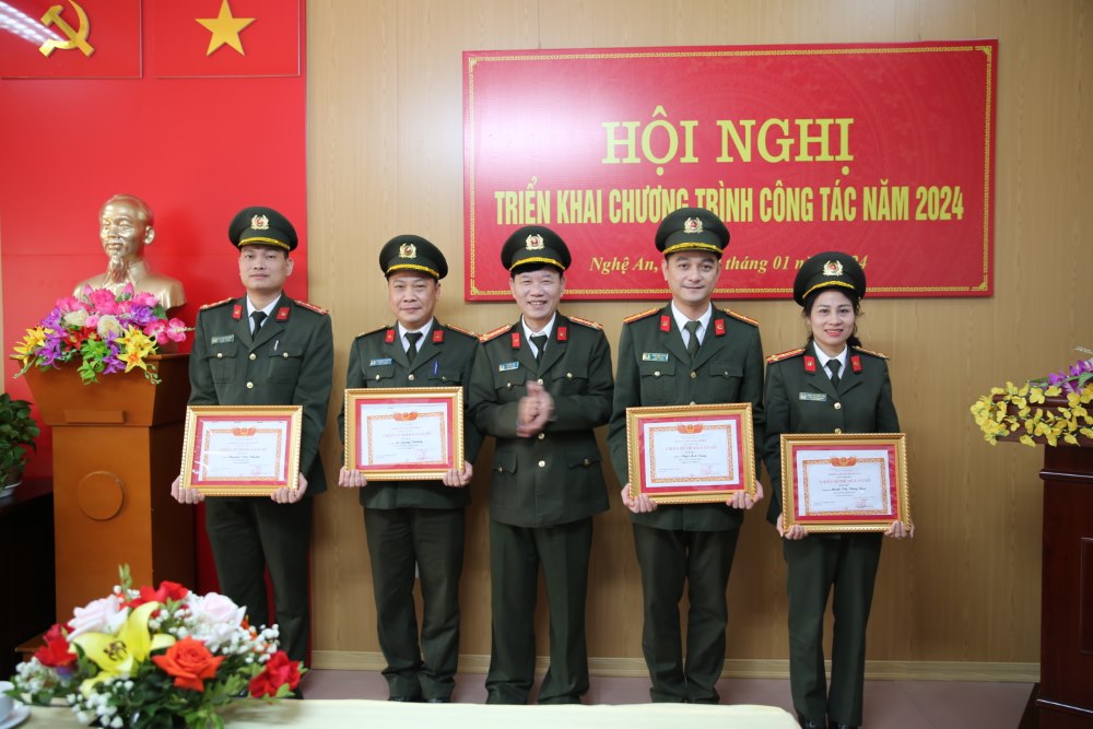 Phòng An ninh chính trị nội bộ triển khai chương trình công tác năm 2024
