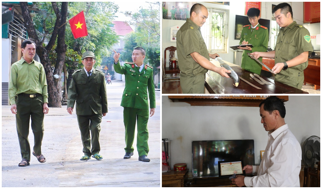 Nòng cốt hỗ trợ Công an xã, 