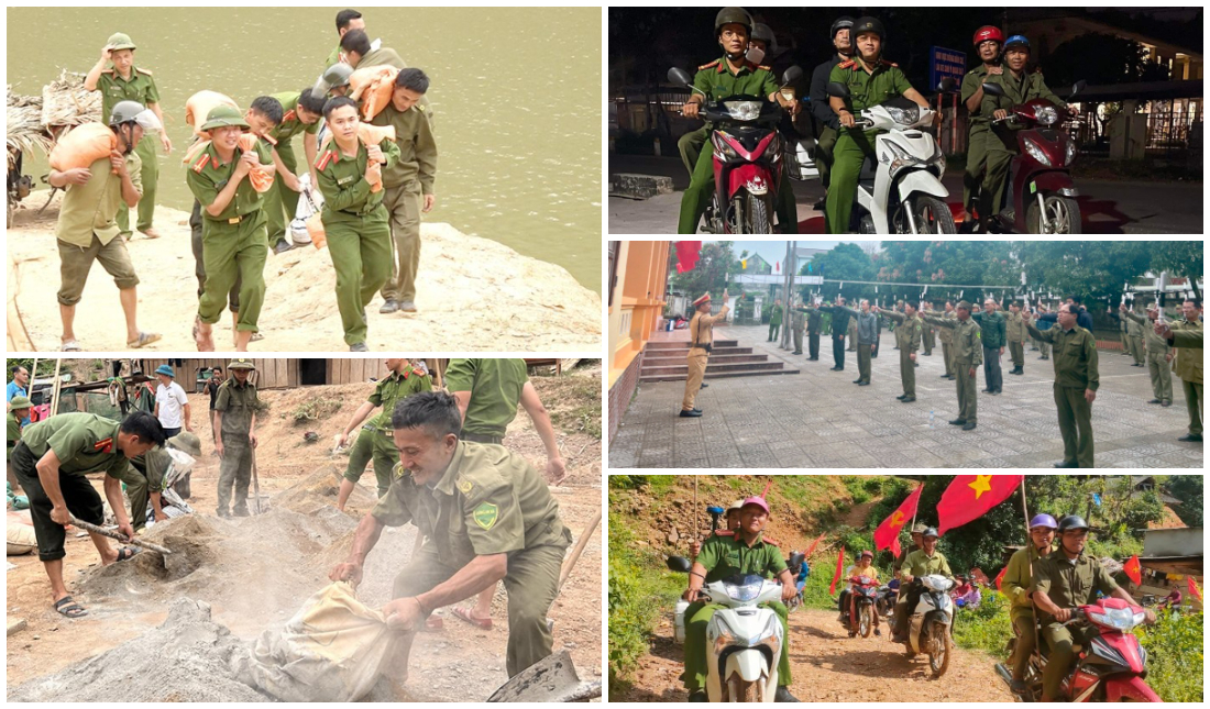 Nòng cốt hỗ trợ Công an xã, 