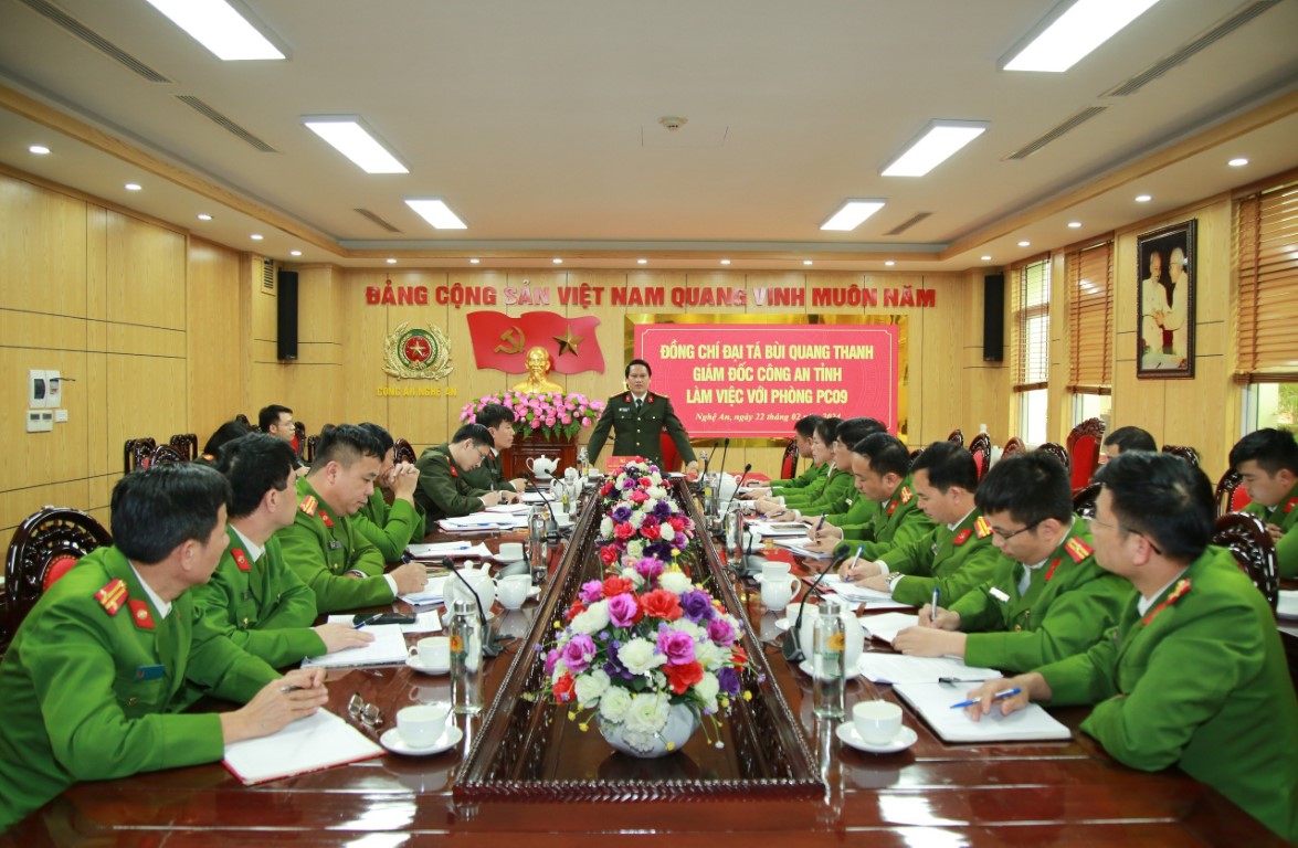 Toàn cảnh buổi làm việc