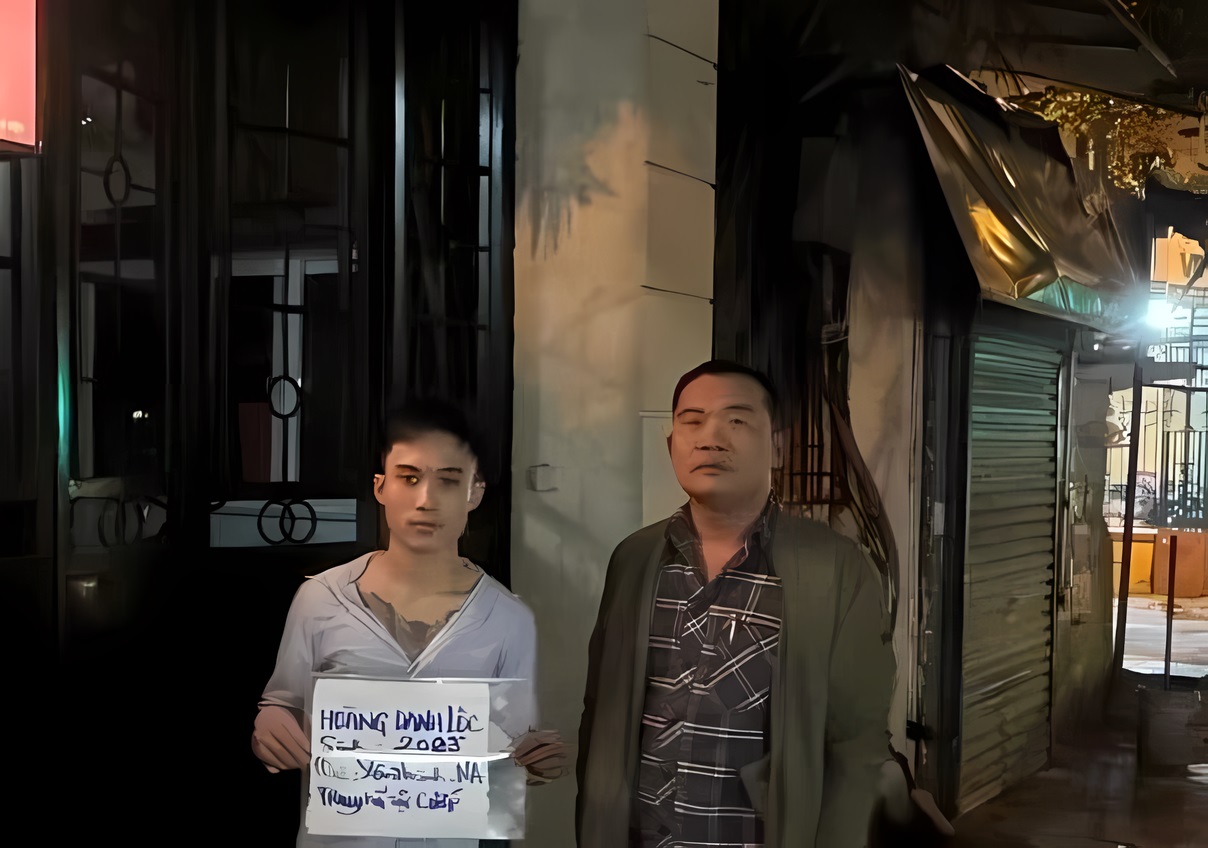 Công an huyện Quỳ Châu vận động thành công đối tượng Hoàng Danh Lộc ra đầu thú