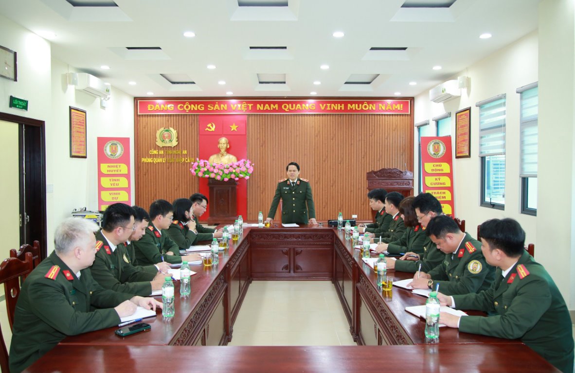 Toàn cảnh buổi làm việc