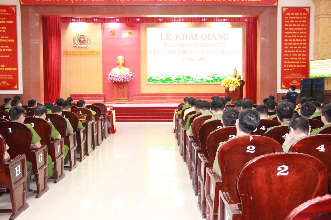 Toàn cảnh buổi Lễ khai giảng