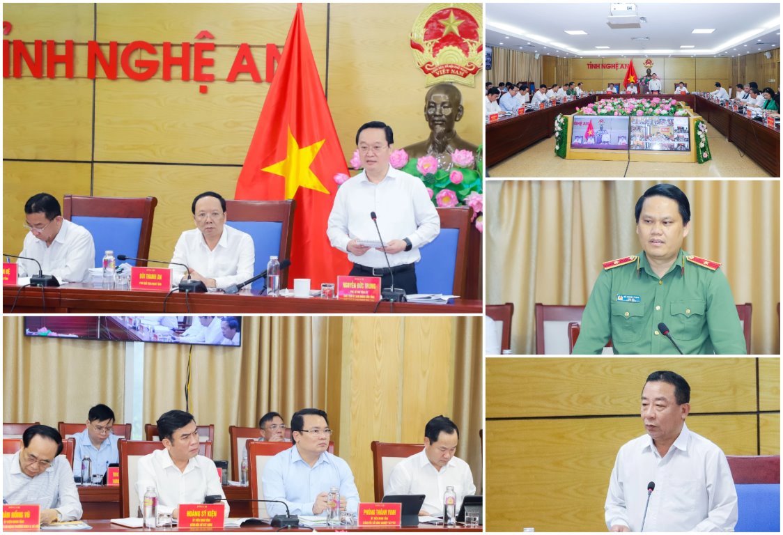 Nghệ An: Tập trung hoàn thành các nhiệm vụ trọng tâm, thực hiện các dự án trọng điểm