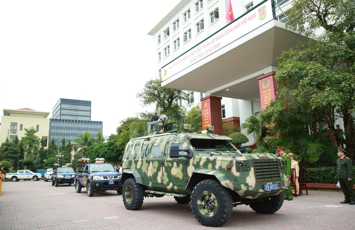 Thời gian qua, Lãnh đạo Công an tỉnh Nghệ An hết sức quan tâm, đầu tư, nâng cấp trang thiết bị để lực lượng CSCĐ thực hiện tốt yêu cầu ngày càng cao trong tình hình mới