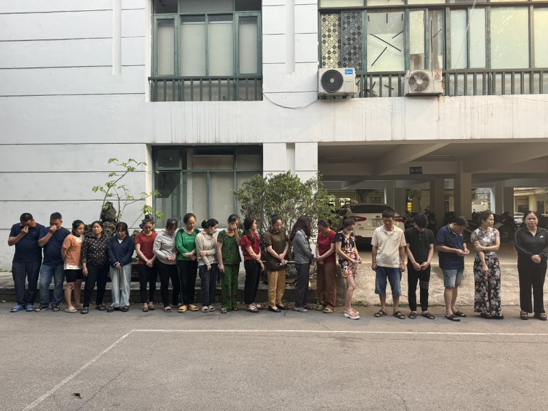 Công an Nghệ An: Triệt xóa đường dây đánh bạc với số tiền giao dịch hơn 700 triệu đồng/ngày