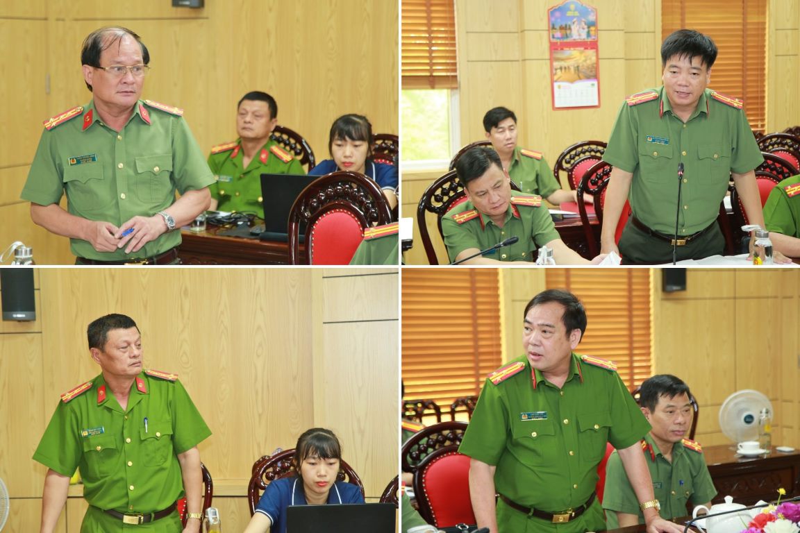 Các đại biểu phát biểu tại Hội nghị