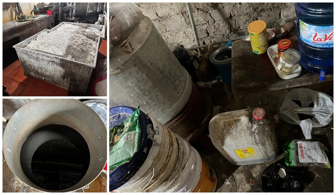 Cơ sở sản xuất, chế biến đậu phụ  không đảm bảo điều kiện an toàn  thực phẩm