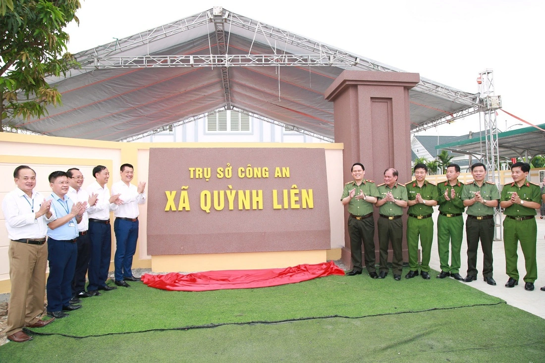 Khánh thành trụ sở Công an xã Quỳnh Liên