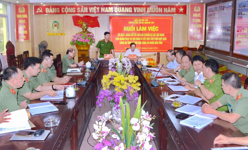 Rà soát để chuẩn bị Hội nghị ký kết quy chế và ra mắt mô hình
