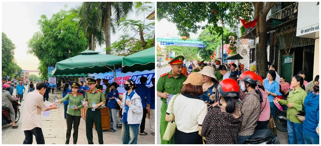 Đoàn Thanh niên Công an huyện Quỳnh Lưu tổ chức chương trình 