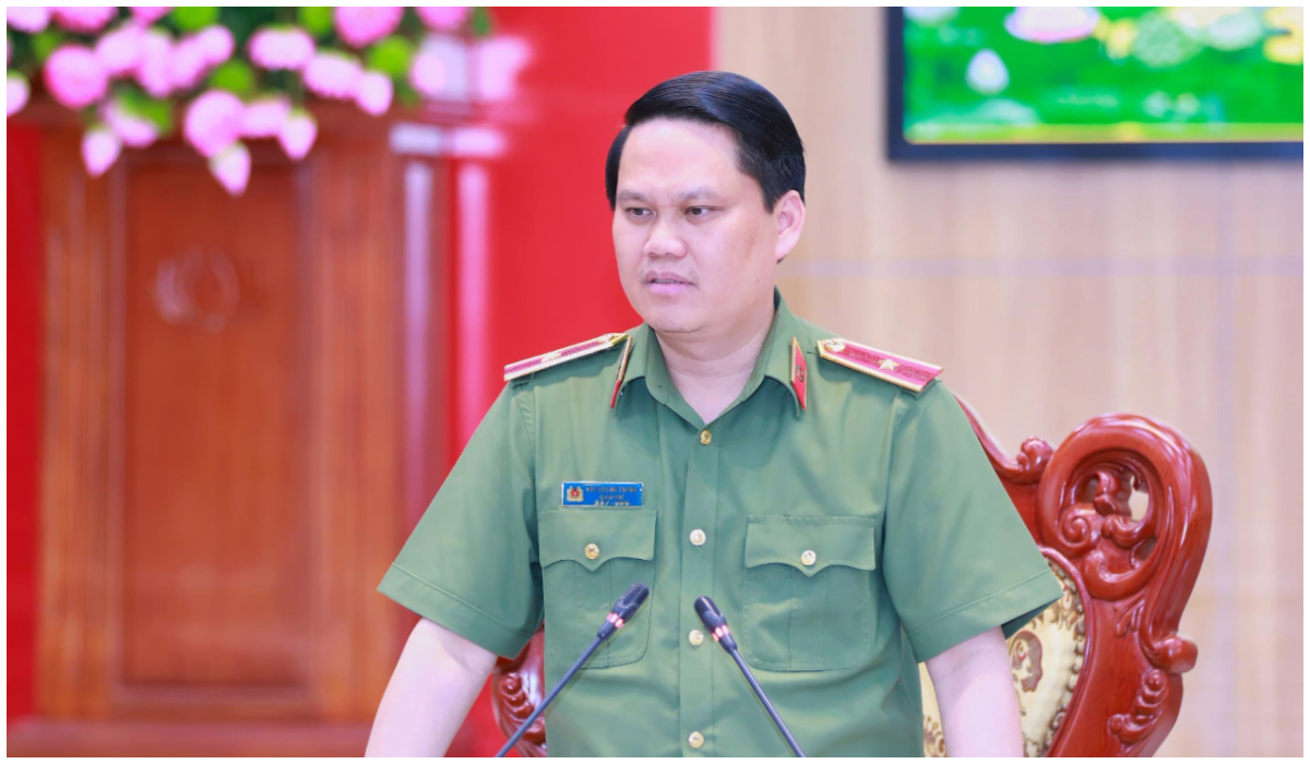 Giao ban công tác chính trị, tư tưởng 06 tháng đầu năm 2024 và đối thoại giữa đồng chí Giám đốc Công an tỉnh với đoàn viên, hội viên