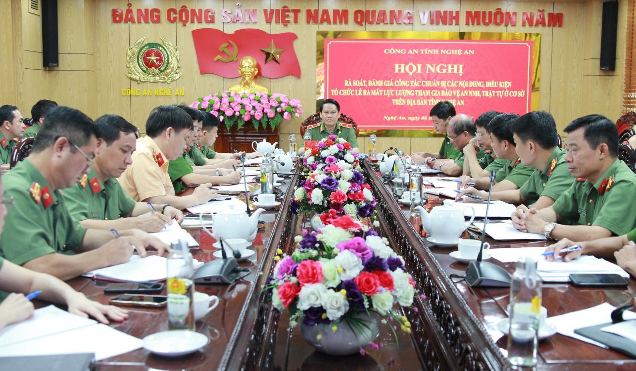 Rà soát, đánh giá công tác chuẩn bị các nội dung, điều kiện tổ chức Lễ ra mắt Lực lượng tham gia bảo vệ ANTT ở cơ sở